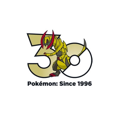 宝可梦 0612 双斧战龙 30周年纪念Logo