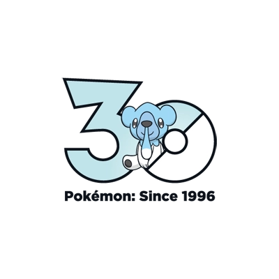 宝可梦 0613 喷嚏熊 30周年纪念Logo