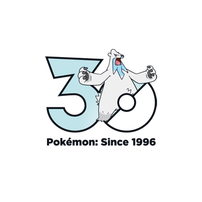 宝可梦 0614 冻原熊 30周年纪念Logo