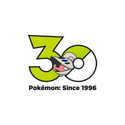 宝可梦 0616 小嘴蜗 30周年纪念Logo
