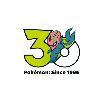 宝可梦 0617 敏捷虫 30周年纪念Logo