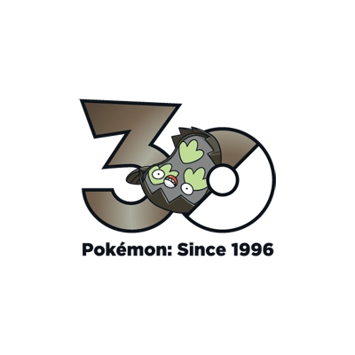 宝可梦 0618 泥巴鱼 30周年纪念Logo