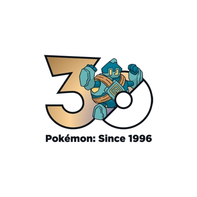 宝可梦 0622 泥偶小人 30周年纪念Logo