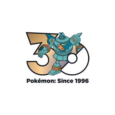 宝可梦 0623 泥偶巨人 30周年纪念Logo