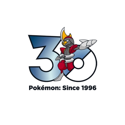 宝可梦 0625 劈斩司令 30周年纪念Logo