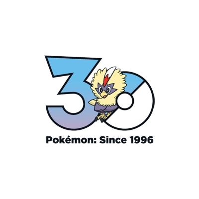 宝可梦 0627 毛头小鹰 30周年纪念Logo