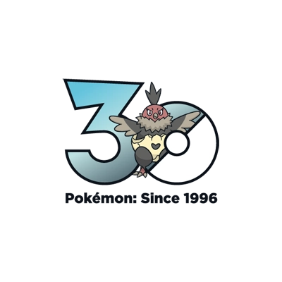 宝可梦 0629 秃鹰丫头 30周年纪念Logo