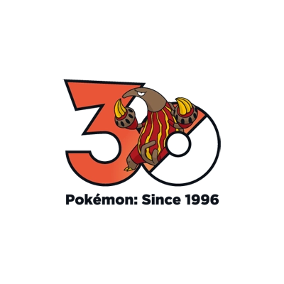 宝可梦 0631 熔蚁兽 30周年纪念Logo