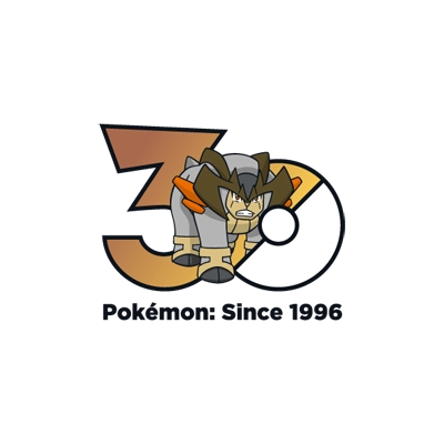 宝可梦 0639 代拉基翁 30周年纪念Logo