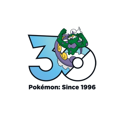 宝可梦 0641 龙卷云 30周年纪念Logo