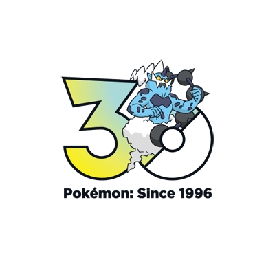 宝可梦 0642 雷电云 30周年纪念Logo
