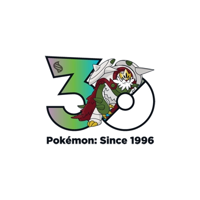 宝可梦 0652 超级布里卡隆 30周年纪念Logo