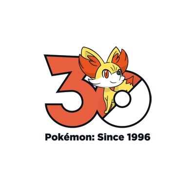 宝可梦 0653 火狐狸 30周年纪念Logo