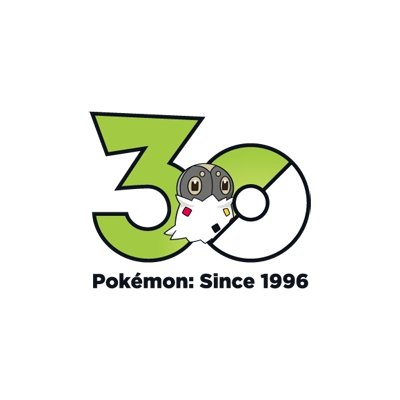 宝可梦 0665 粉蝶蛹 30周年纪念Logo
