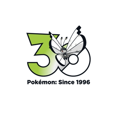 宝可梦 0666 彩粉蝶 30周年纪念Logo