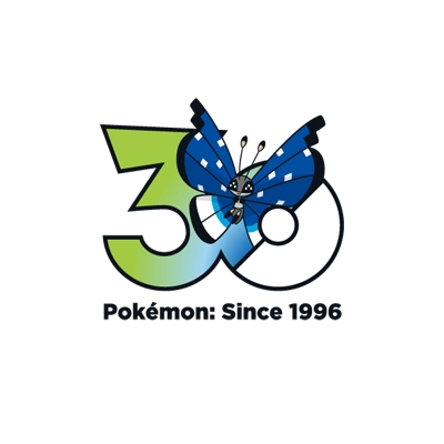 宝可梦 0666 彩粉蝶 30周年纪念Logo
