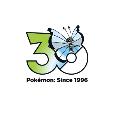 宝可梦 0666 彩粉蝶 30周年纪念Logo