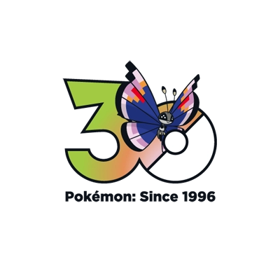 宝可梦 0666 彩粉蝶 30周年纪念Logo