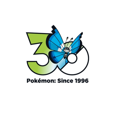 宝可梦 0666 彩粉蝶 30周年纪念Logo