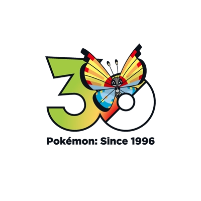 宝可梦 0666 彩粉蝶 30周年纪念Logo