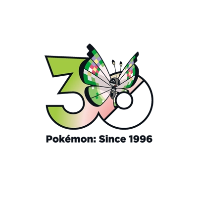 宝可梦 0666 彩粉蝶 30周年纪念Logo