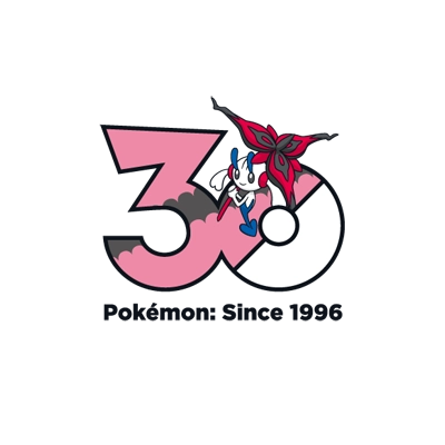 宝可梦 0670 花叶蒂 30周年纪念Logo