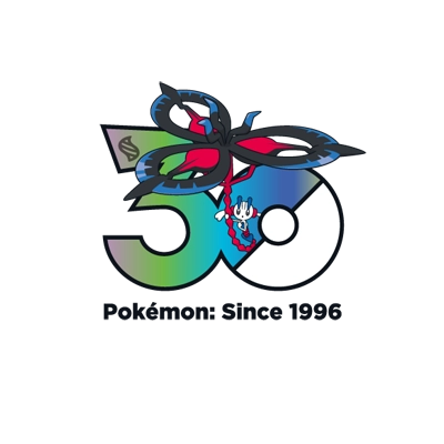 宝可梦 0670 超级花叶蒂 30周年纪念Logo