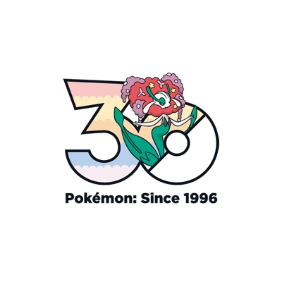宝可梦 0671 花洁夫人 30周年纪念Logo