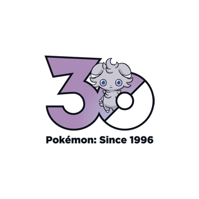 宝可梦 0677 妙喵 30周年纪念Logo