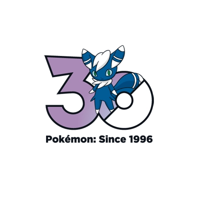 宝可梦 0678 超能妙喵 30周年纪念Logo