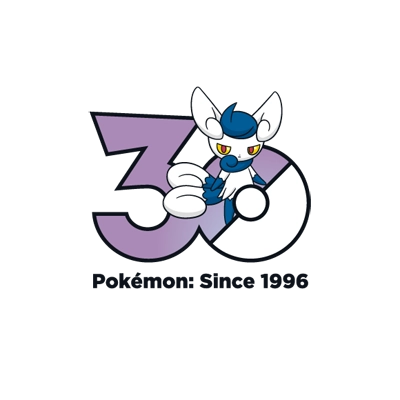 宝可梦 0678 超能妙喵 30周年纪念Logo