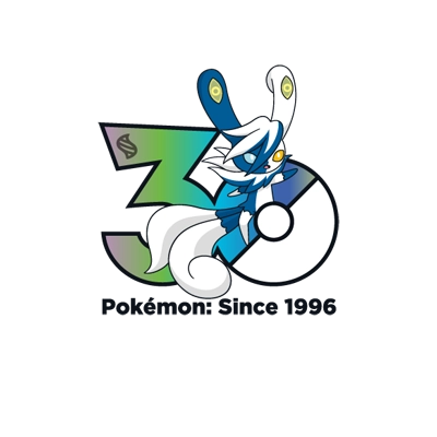 宝可梦 0678 超级超能艳鸵 30周年纪念Logo
