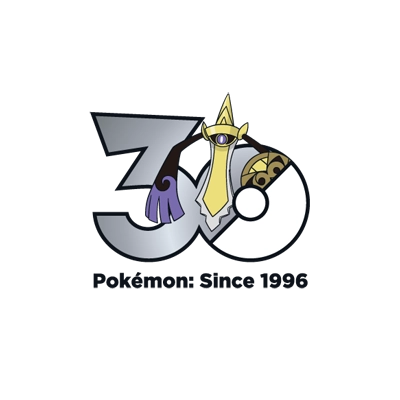 寶可夢 0681 堅盾劍怪 30週年紀念Logo