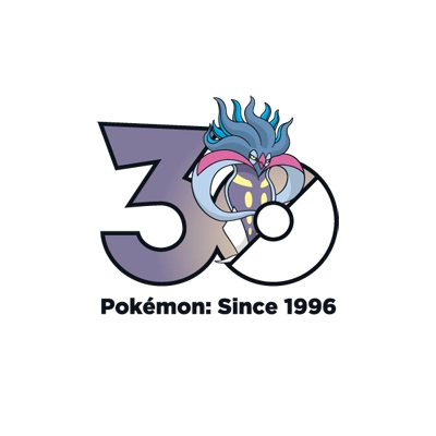 宝可梦 0687 乌贼王 30周年纪念Logo