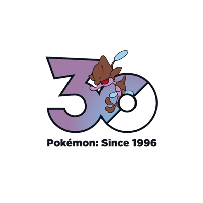 宝可梦 0690 垃垃藻 30周年纪念Logo