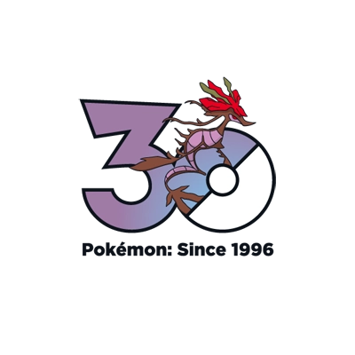 宝可梦 0691 毒藻龙 30周年纪念Logo
