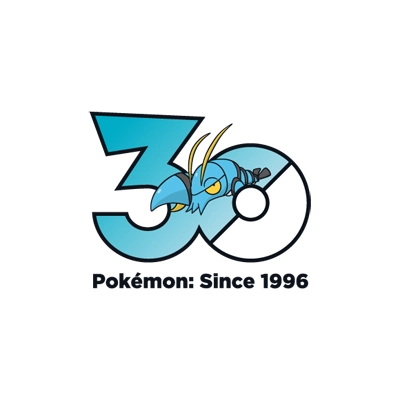宝可梦 0692 铁臂枪虾 30周年纪念Logo