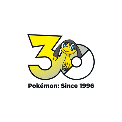 宝可梦 0694 伞电蜥 30周年纪念Logo