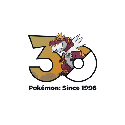 宝可梦 0697 怪颚龙 30周年纪念Logo