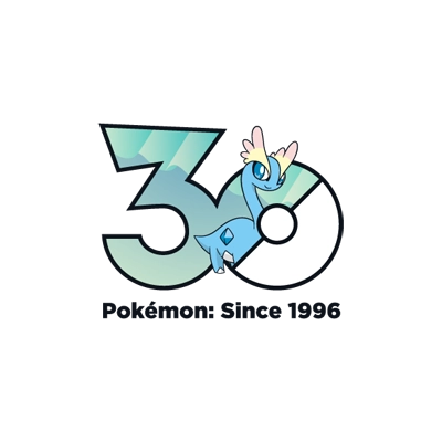 宝可梦 0698 冰雪龙 30周年纪念Logo