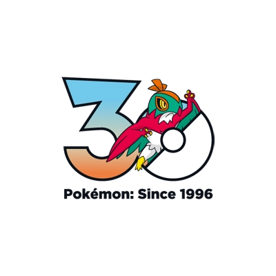 宝可梦 0701 摔角鹰人 30周年纪念Logo