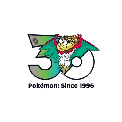 宝可梦 0701 超级摔角鹰人 30周年纪念Logo