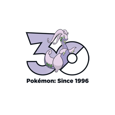宝可梦 0706 黏美龙-洗翠的样子 30周年纪念Logo