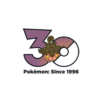 宝可梦 0710 南瓜精 30周年纪念Logo