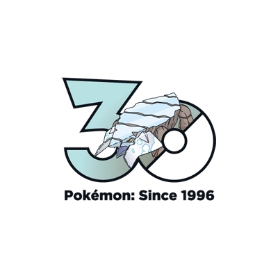 宝可梦 0713 冰岩怪 30周年纪念Logo