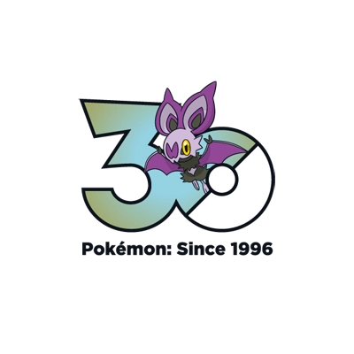 宝可梦 0714 嗡蝠 30周年纪念Logo