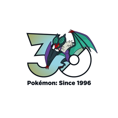 宝可梦 0715 音波龙 30周年纪念Logo