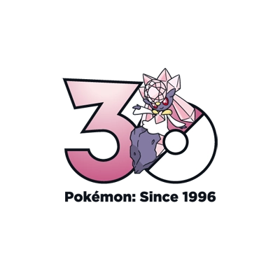 宝可梦 0719 蒂安希 30周年纪念Logo
