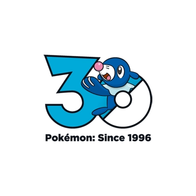 宝可梦 0728 球球海狮 30周年纪念Logo