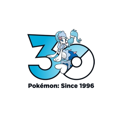 宝可梦 0730 西狮海壬 30周年纪念Logo